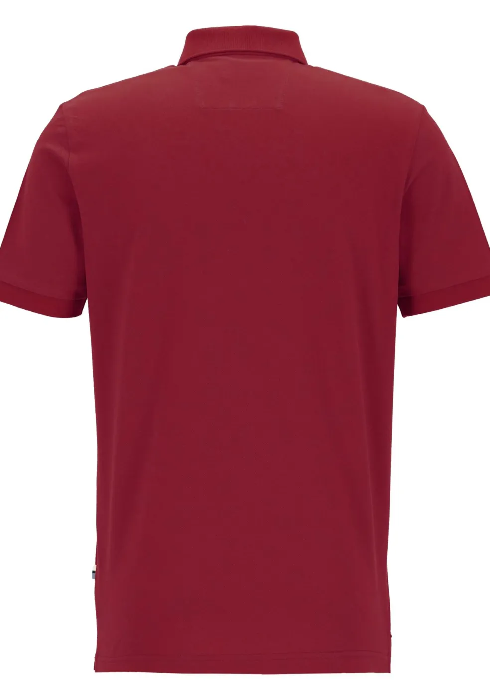 OLYMP Polo Casual, modern fit polo, donkerrood