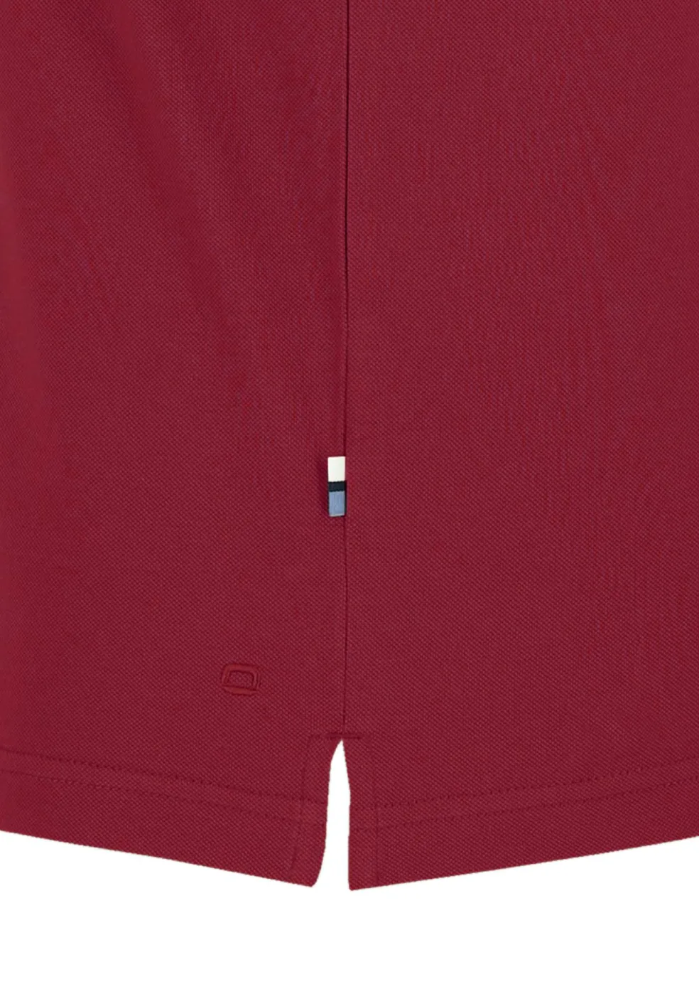 OLYMP Polo Casual, modern fit polo, donkerrood