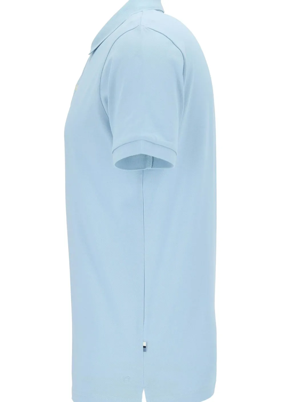 OLYMP Polo Casual, modern fit polo, lichtblauw