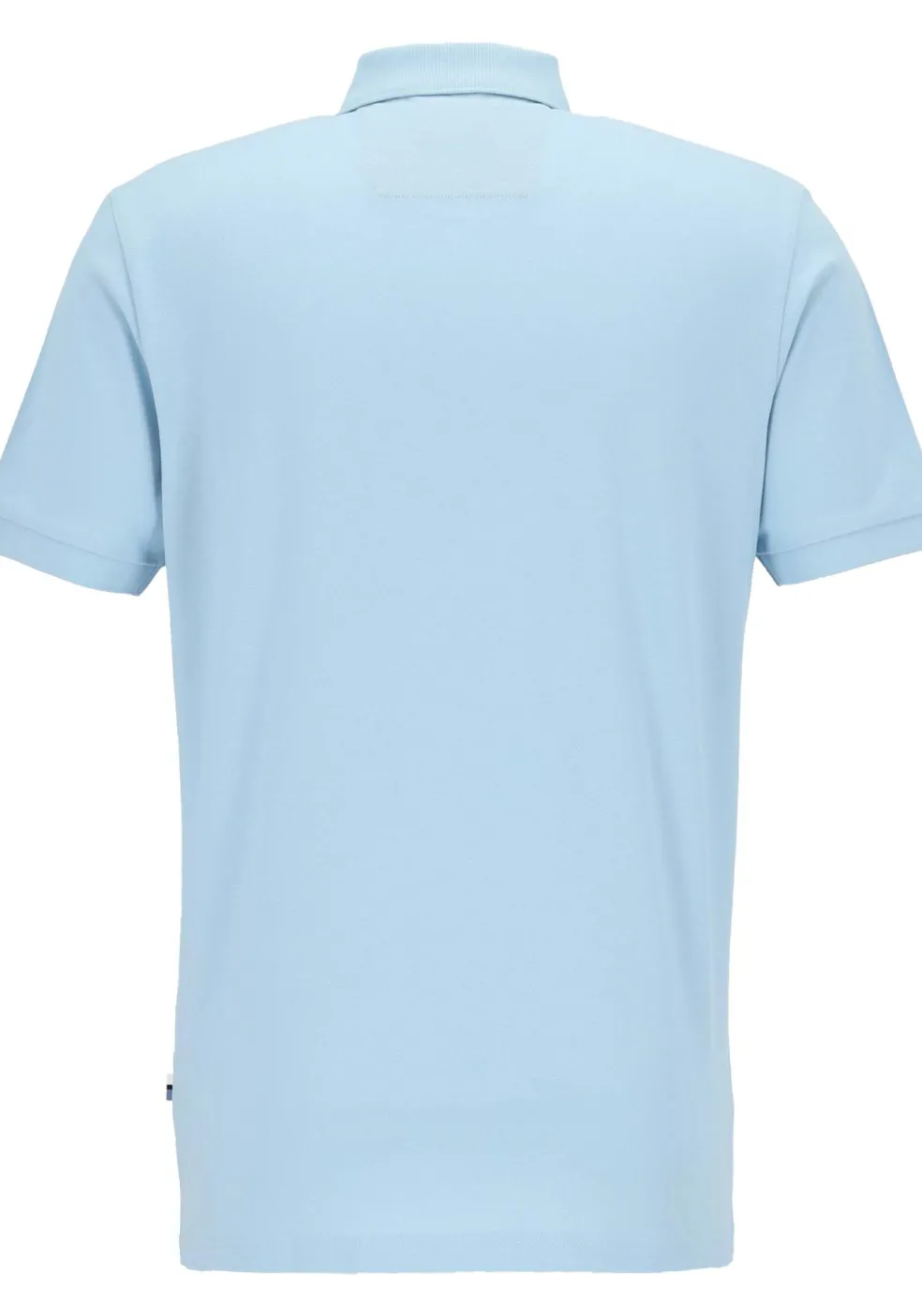 OLYMP Polo Casual, modern fit polo, lichtblauw