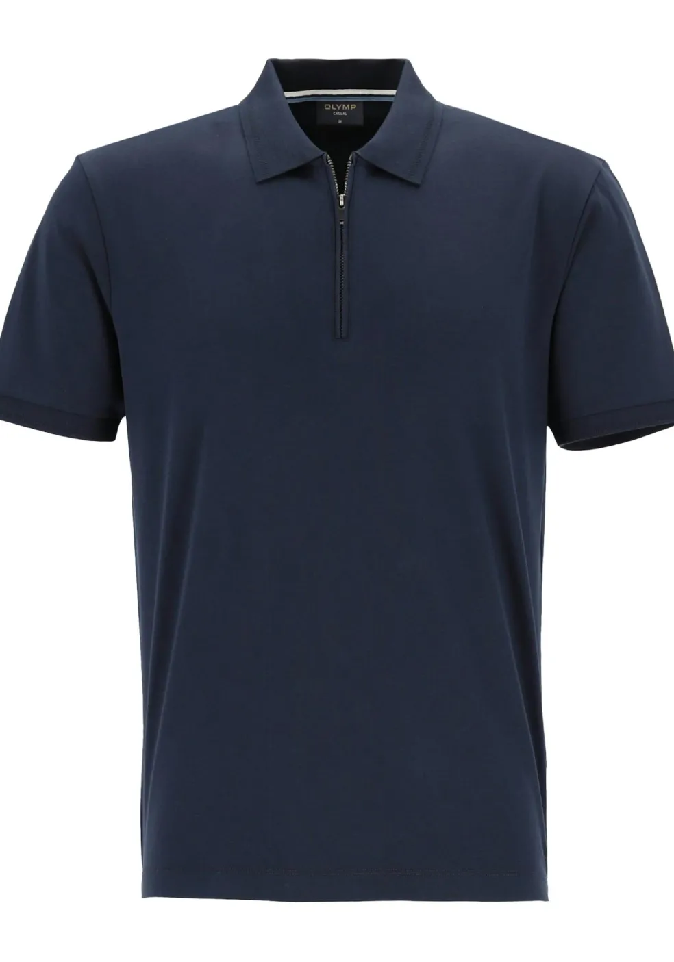 OLYMP Polo Casual, modern fit polo, marine blauw