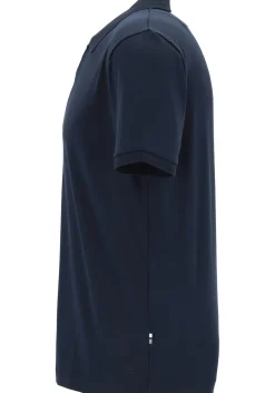 OLYMP Polo Casual, modern fit polo, marine blauw