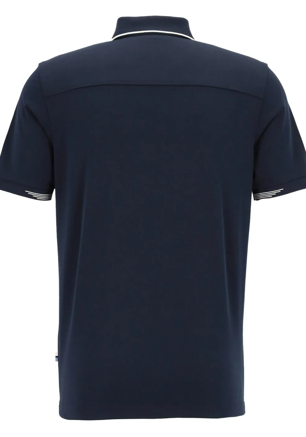 OLYMP Polo Casual, modern fit polo, marine blauw