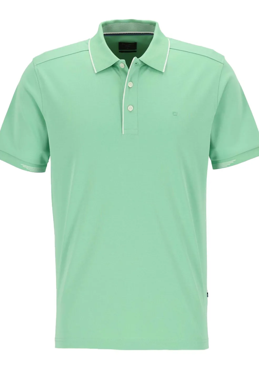 OLYMP Polo Casual, modern fit polo, mint groen