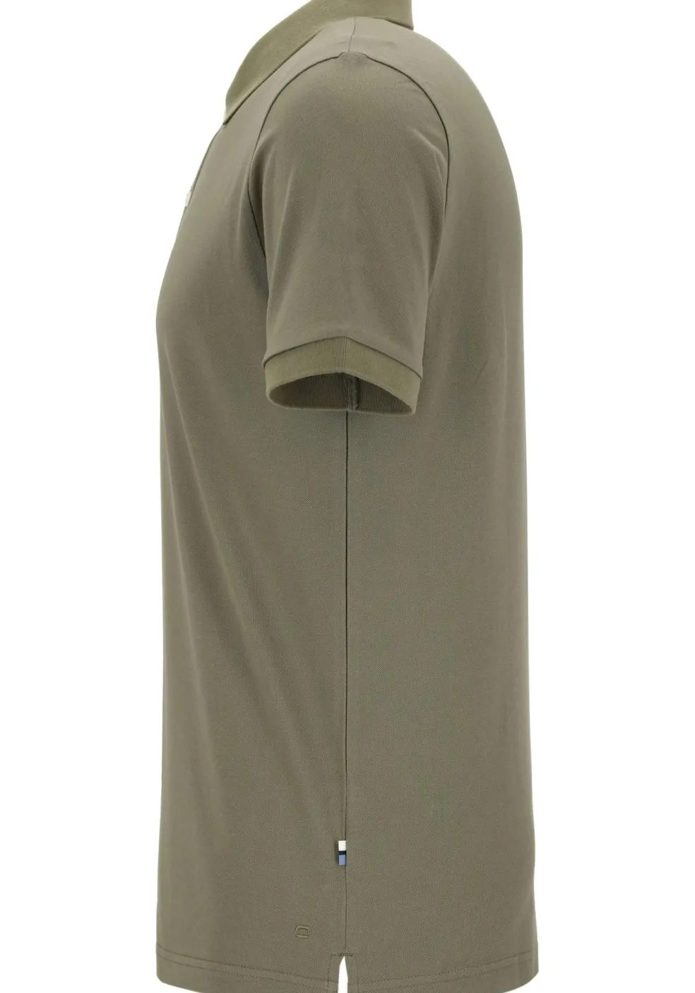 OLYMP Polo Casual, modern fit polo, olijfgroen