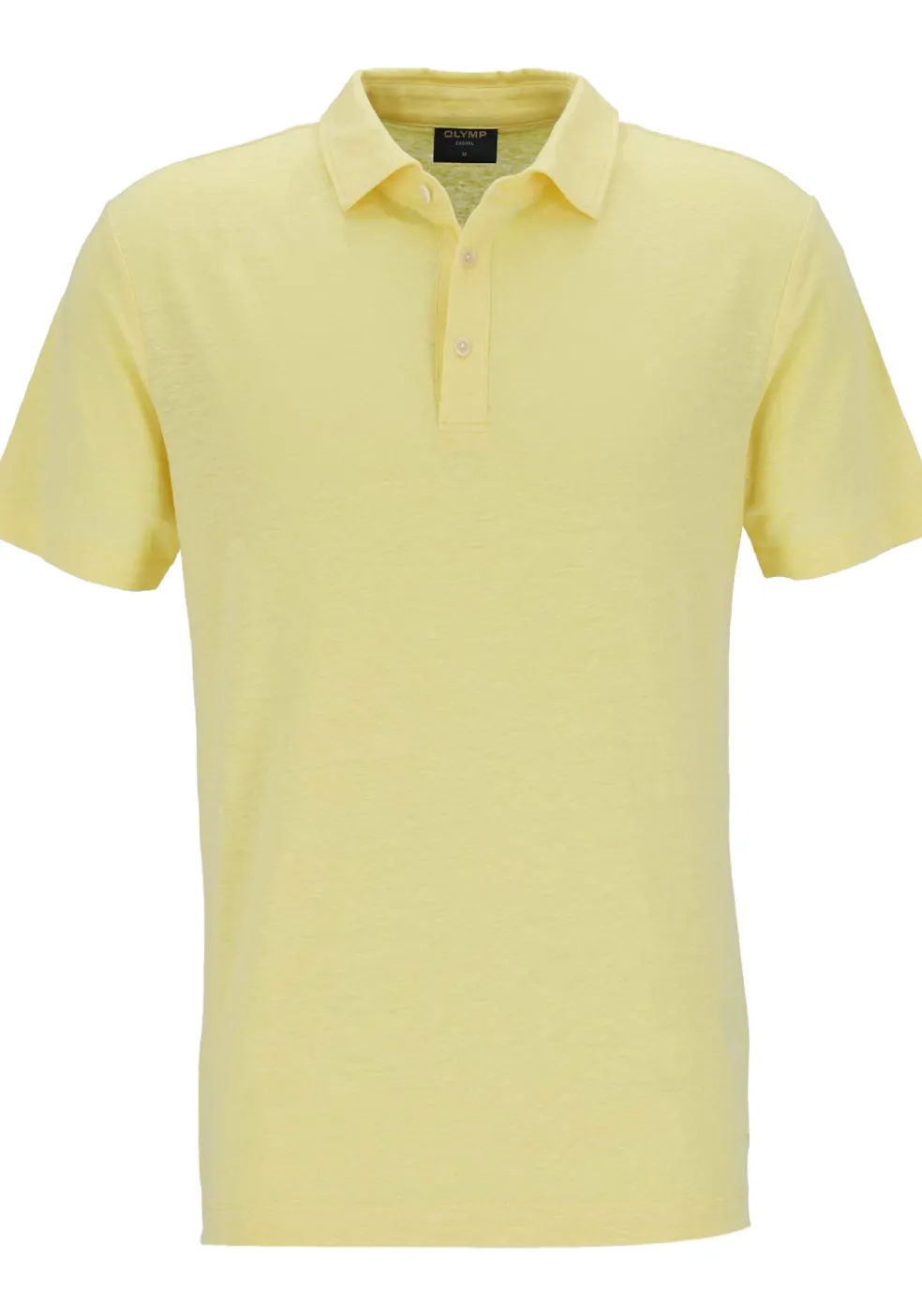OLYMP Polo Casual, modern fit polo, geel