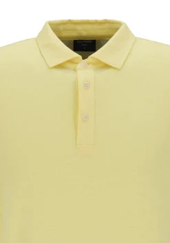 OLYMP Polo Casual, modern fit polo, geel