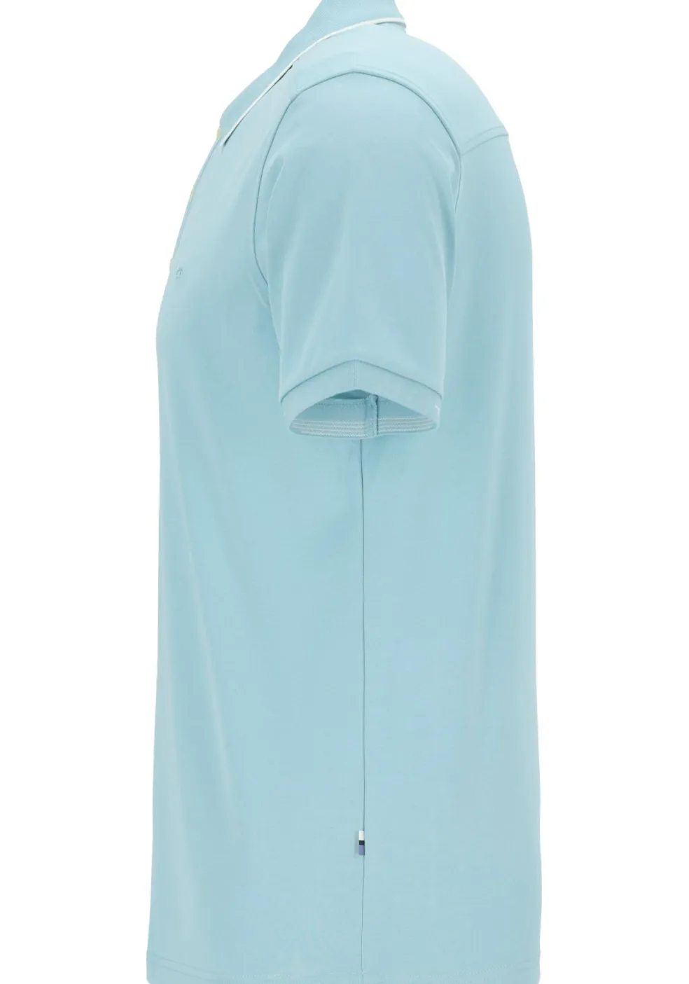 OLYMP Polo Casual, modern fit polo, lichtblauw