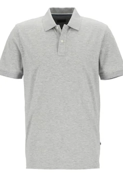 OLYMP Polo Casual, modern fit polo, lichtgrijs