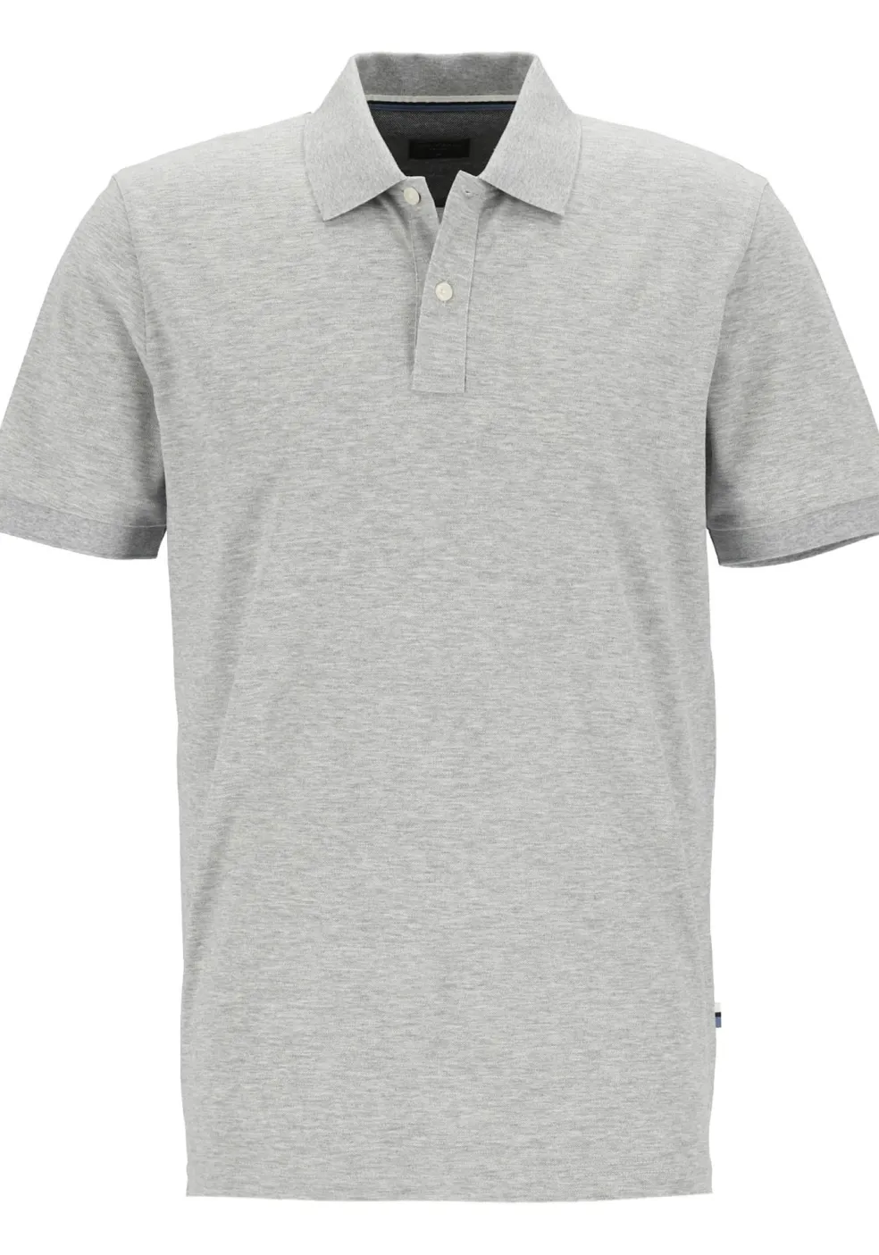 OLYMP Polo Casual, modern fit polo, lichtgrijs