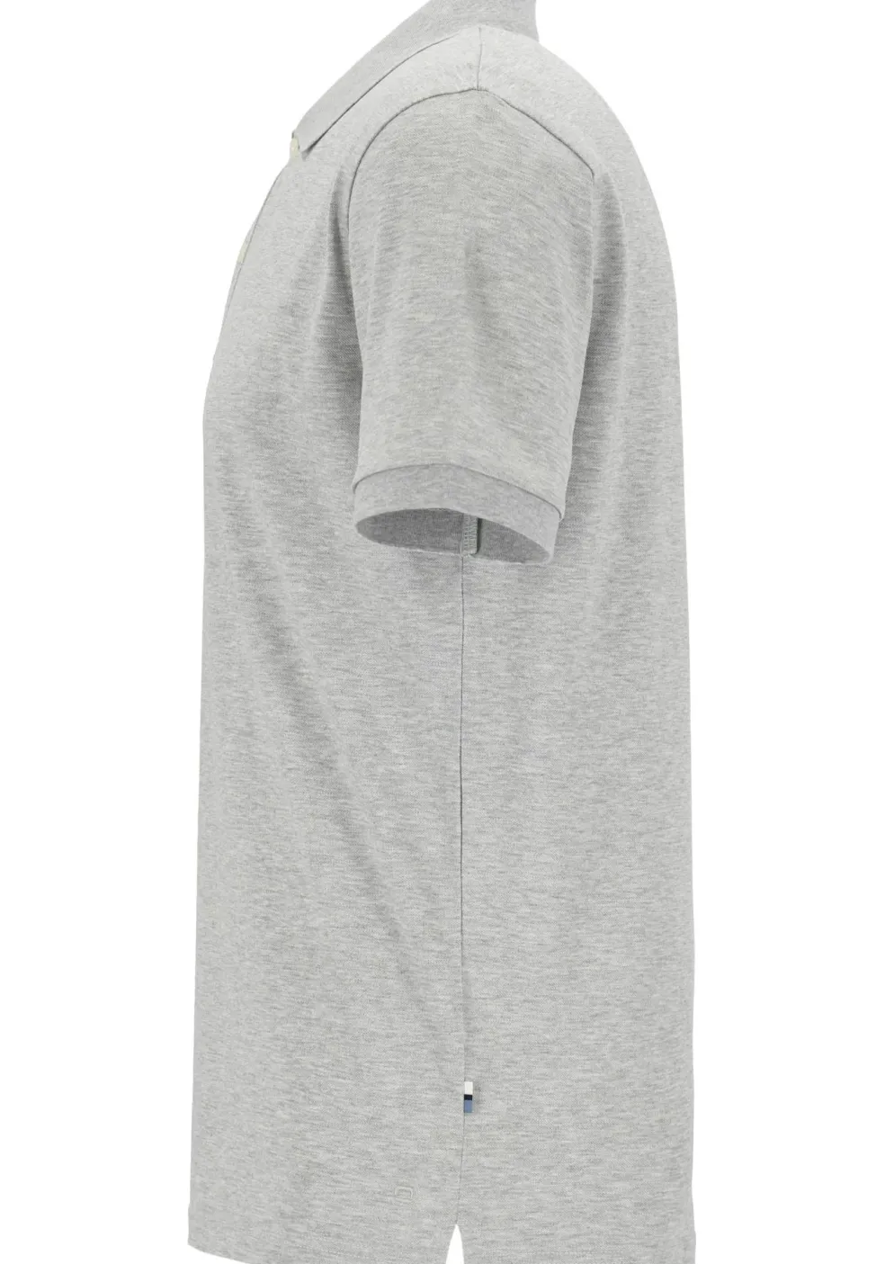 OLYMP Polo Casual, modern fit polo, lichtgrijs