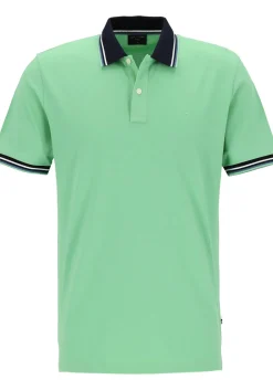 OLYMP Polo Casual, modern fit polo, mint groen