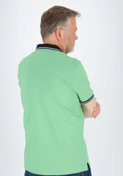 OLYMP Polo Casual, modern fit polo, mint groen