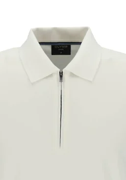 OLYMP Polo Casual, modern fit polo, off white