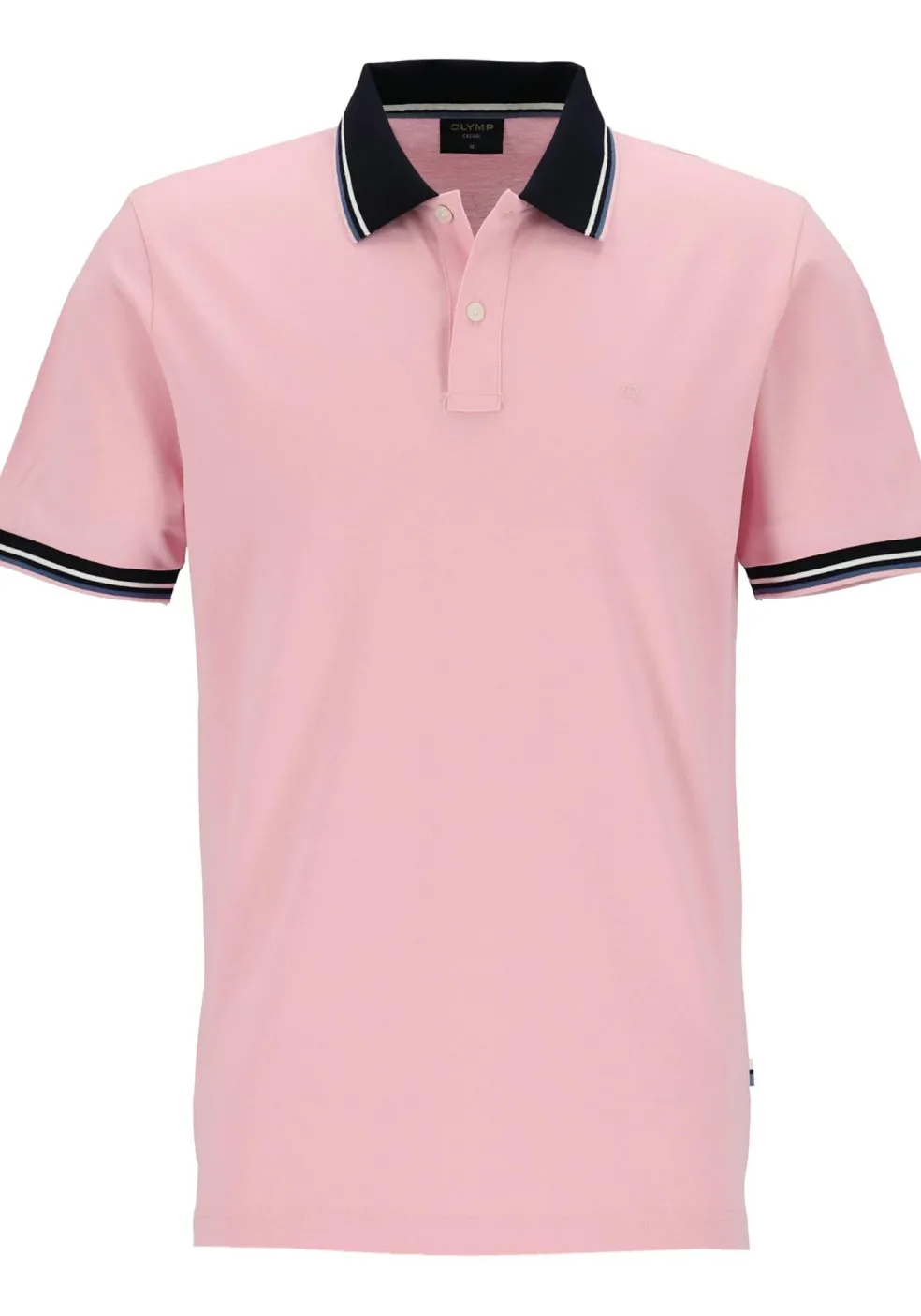 OLYMP Polo Casual, modern fit polo, roze