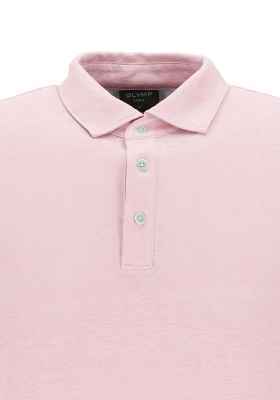 OLYMP Polo Casual, modern fit polo, roze