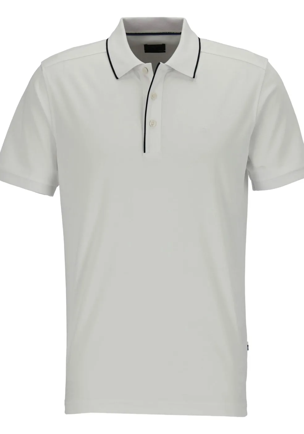 OLYMP Polo Casual, modern fit polo, wit