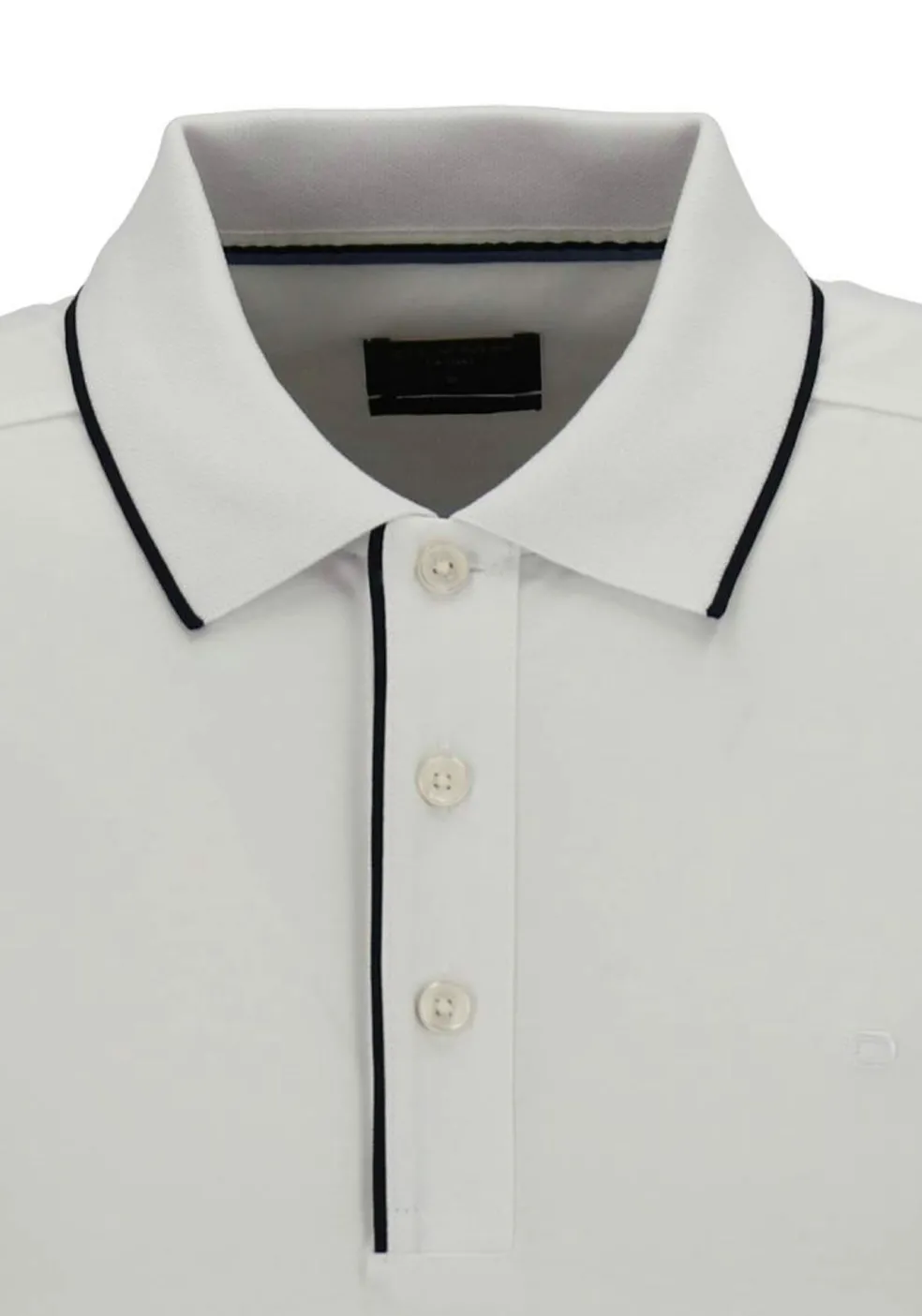 OLYMP Polo Casual, modern fit polo, wit