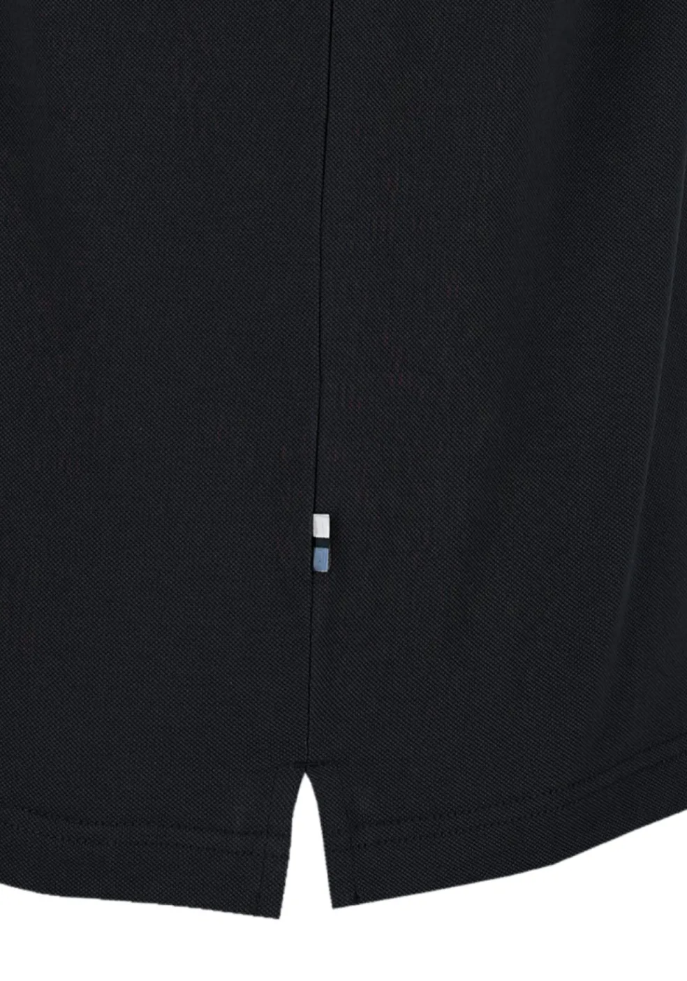 OLYMP Polo Casual, modern fit polo, zwart