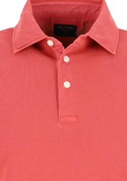 OLYMP Polo Casual, modern fit polo, roze