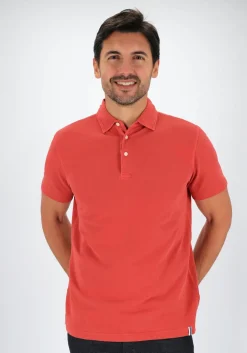 OLYMP Polo Casual, modern fit polo, roze