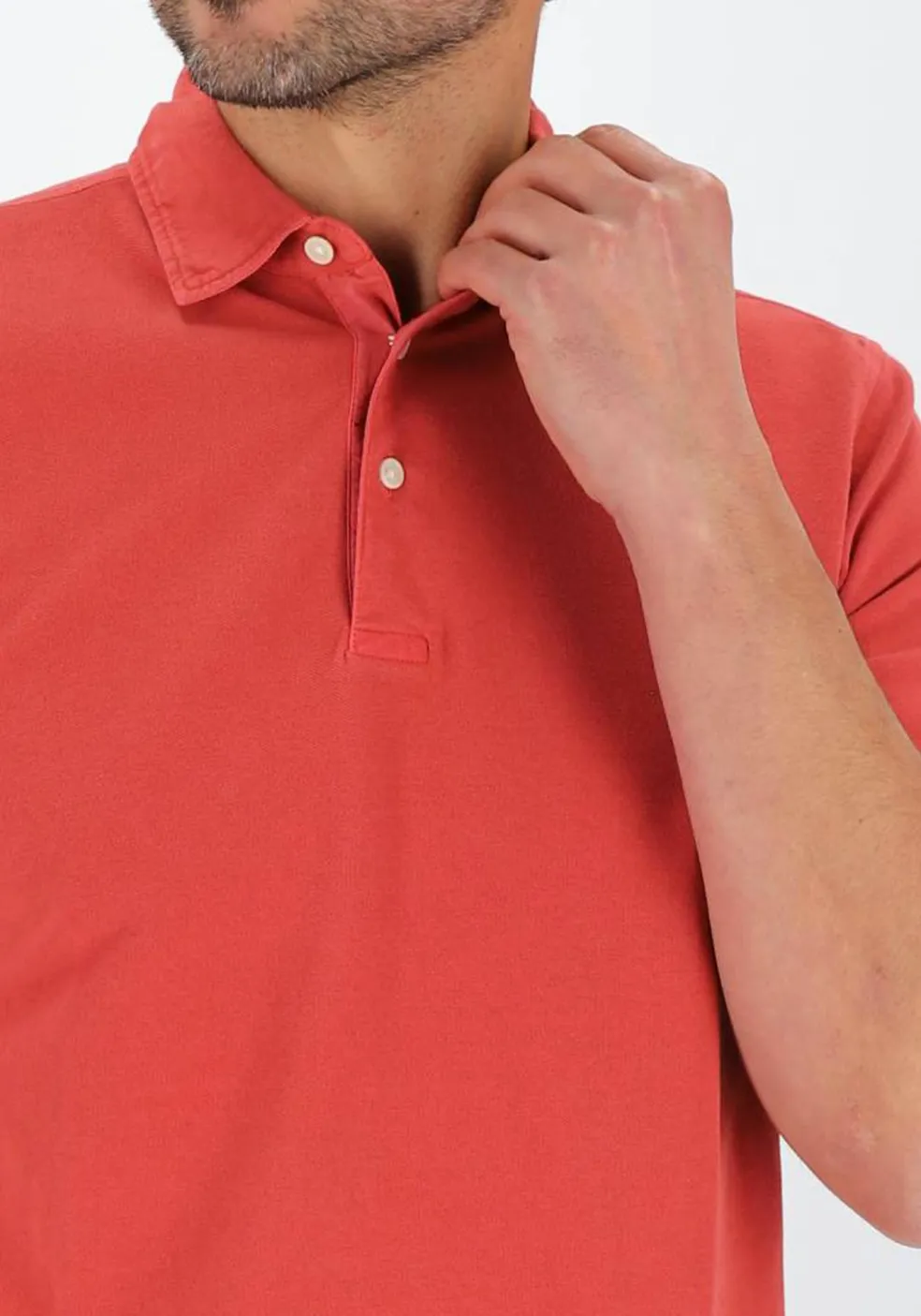 OLYMP Polo Casual, modern fit polo, roze