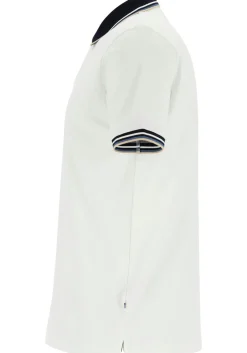 OLYMP Polo Casual, modern fit polo, wit