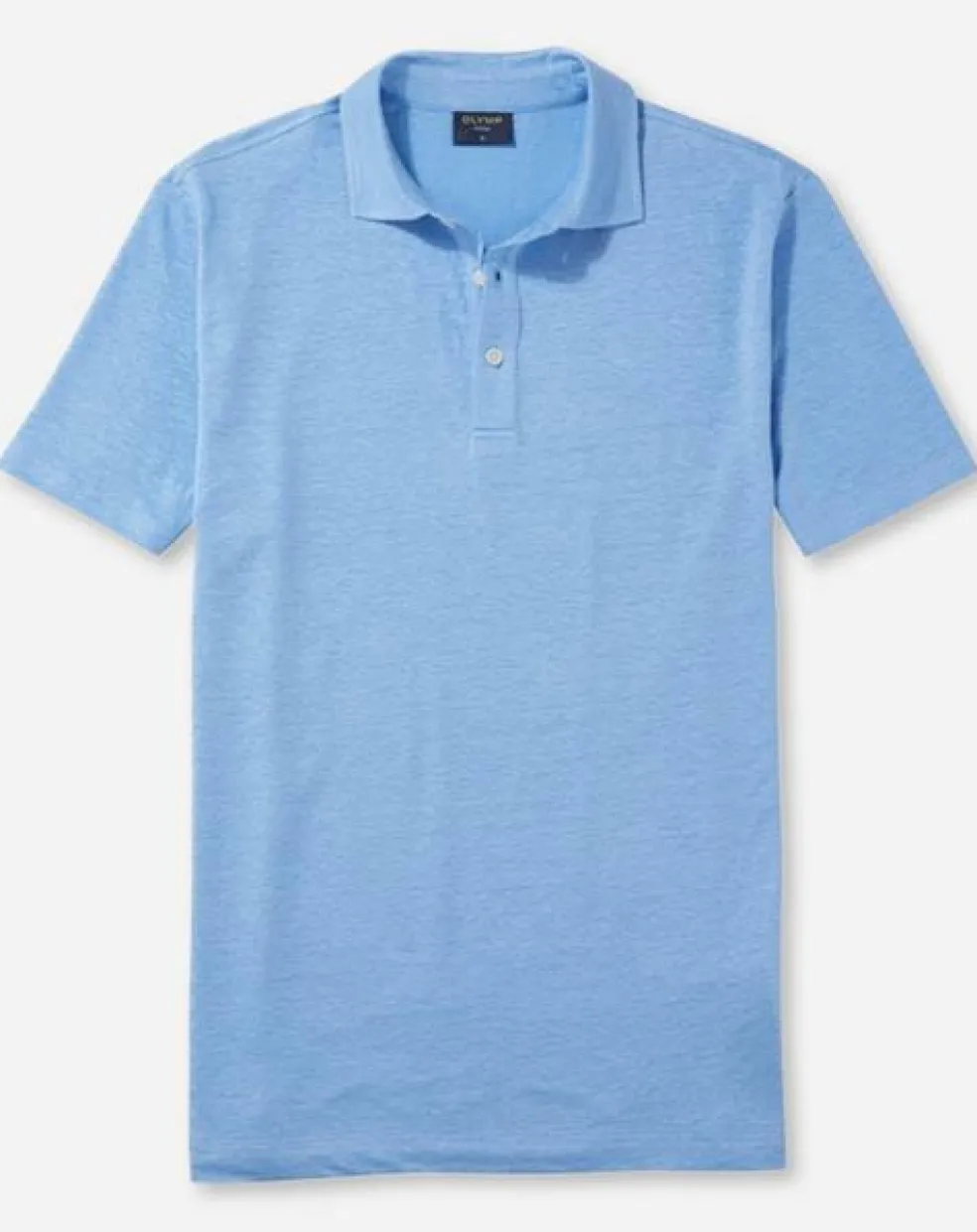 OLYMP Polo Casual, modern fit polo, lichtblauw