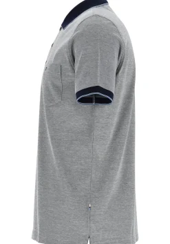 OLYMP Polo Casual, modern fit polo, marine blauw