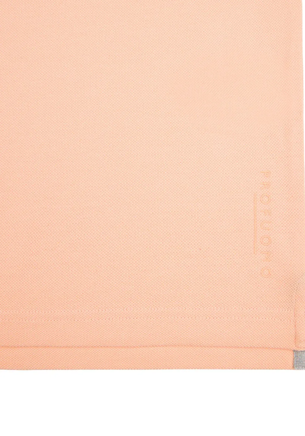Profuomo slim fit heren polo, oranje