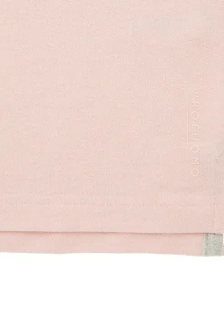 Profuomo slim fit heren polo, roze