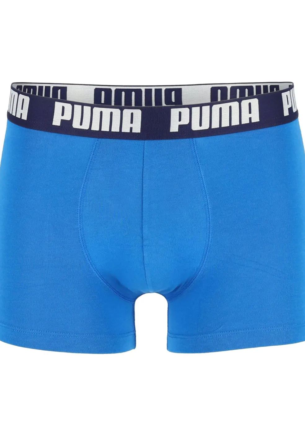 Puma Basic Boxer heren (2-pack), licht- en donkerblauw