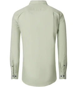 Redmond comfort fit overhemd, Oxford, lichtgroen
