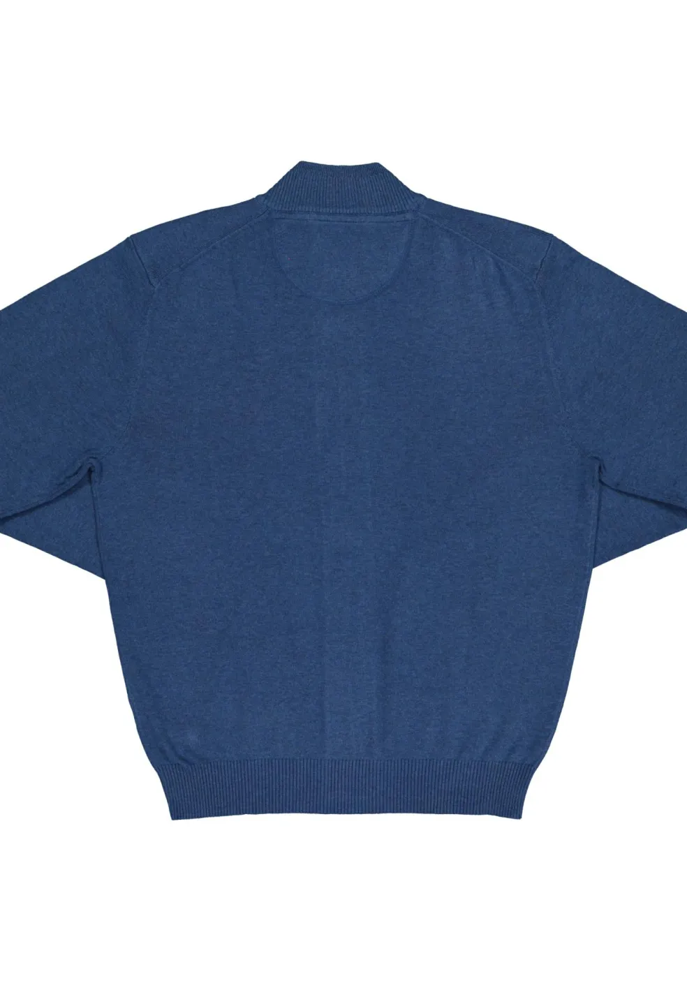 Redmond heren vest katoen, met rits, blauw