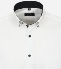 Redmond modern fit overhemd, popeline, wit