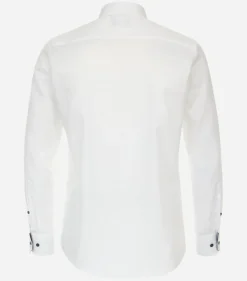 Redmond modern fit overhemd, popeline, wit