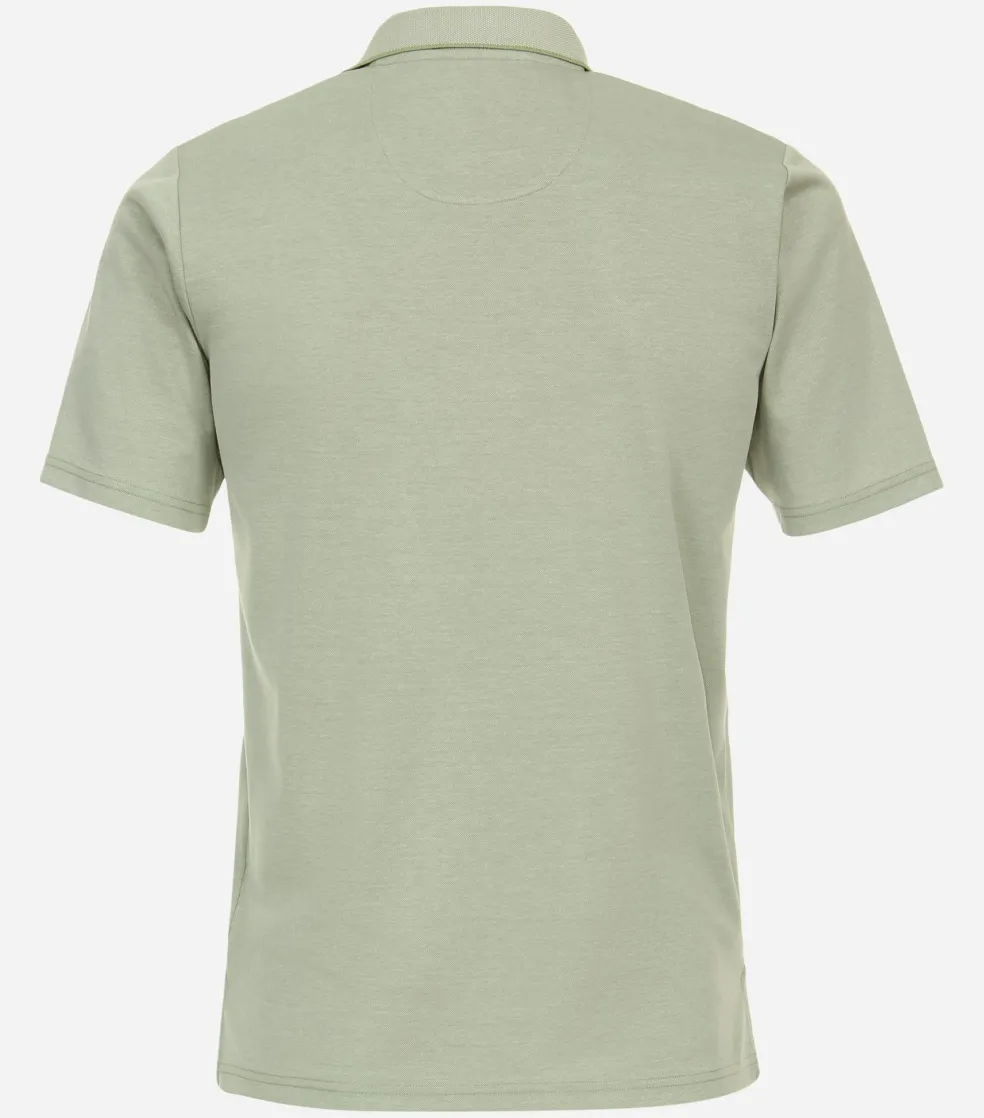 Redmond regular fit heren polo, jersey, groen