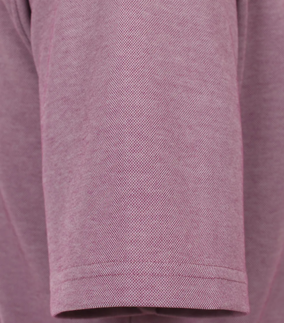 Redmond regular fit heren polo, jersey, paars