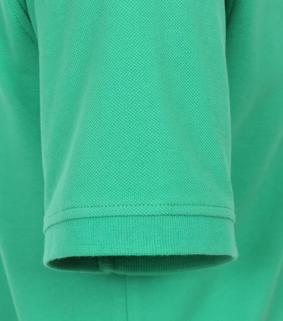 Redmond regular fit heren polo, pique, groen
