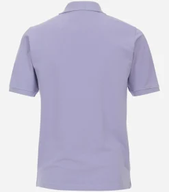 Redmond regular fit heren polo, pique, paars