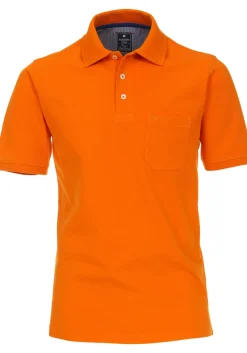 Redmond regular fit poloshirt, oranje