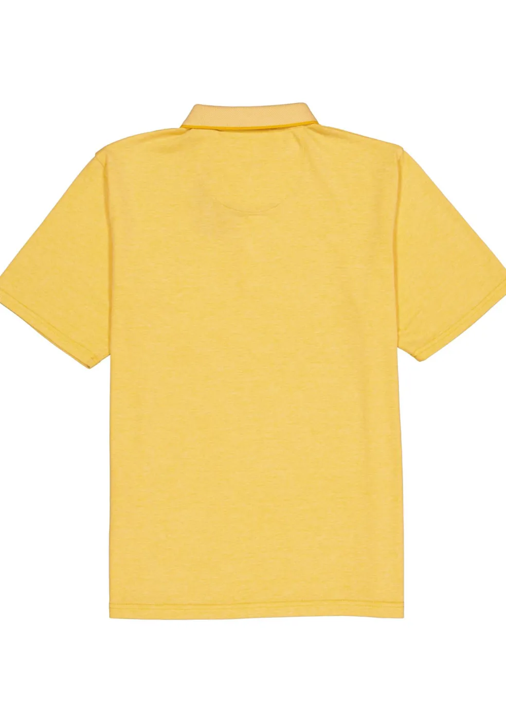 Redmond regular fit poloshirt, geel melange