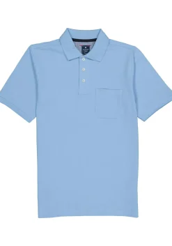 Redmond regular fit poloshirt, lichtblauw