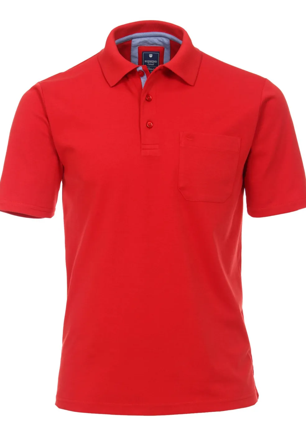 Redmond regular fit poloshirt, rood
