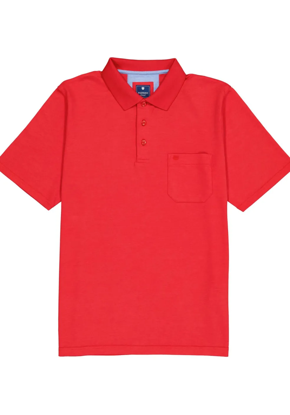 Redmond regular fit poloshirt, rood