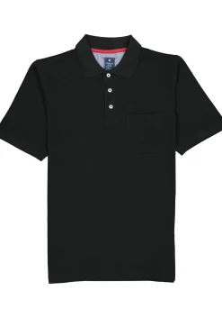 Redmond regular fit poloshirt, zwart