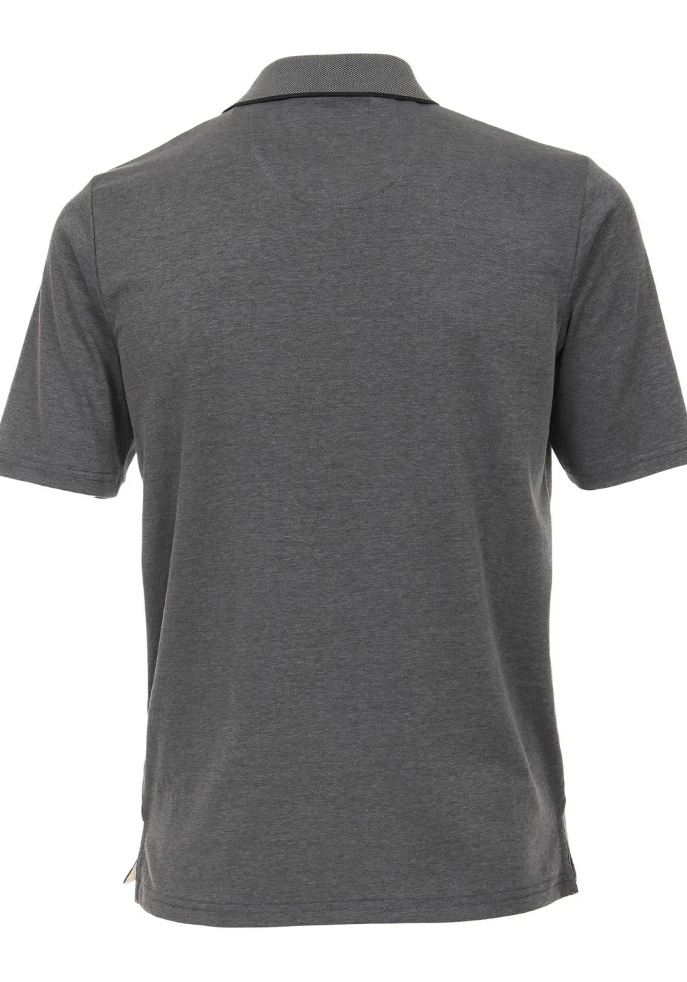 Redmond regular fit poloshirt, antraciet melange