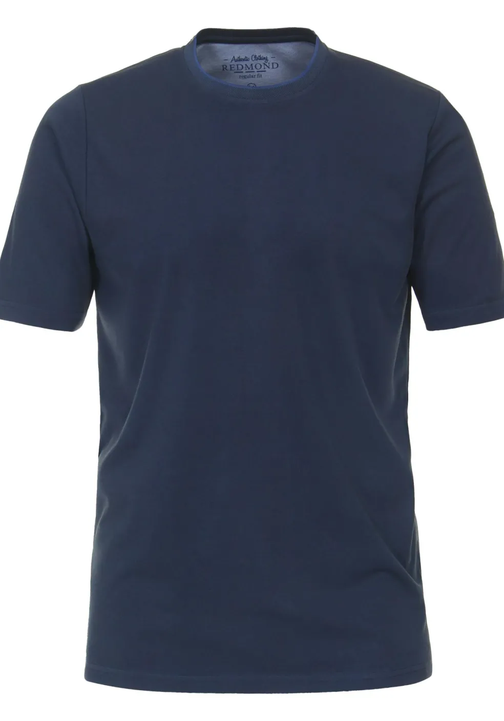 Redmond regular fit T-shirt, korte mouw O-hals, blauw