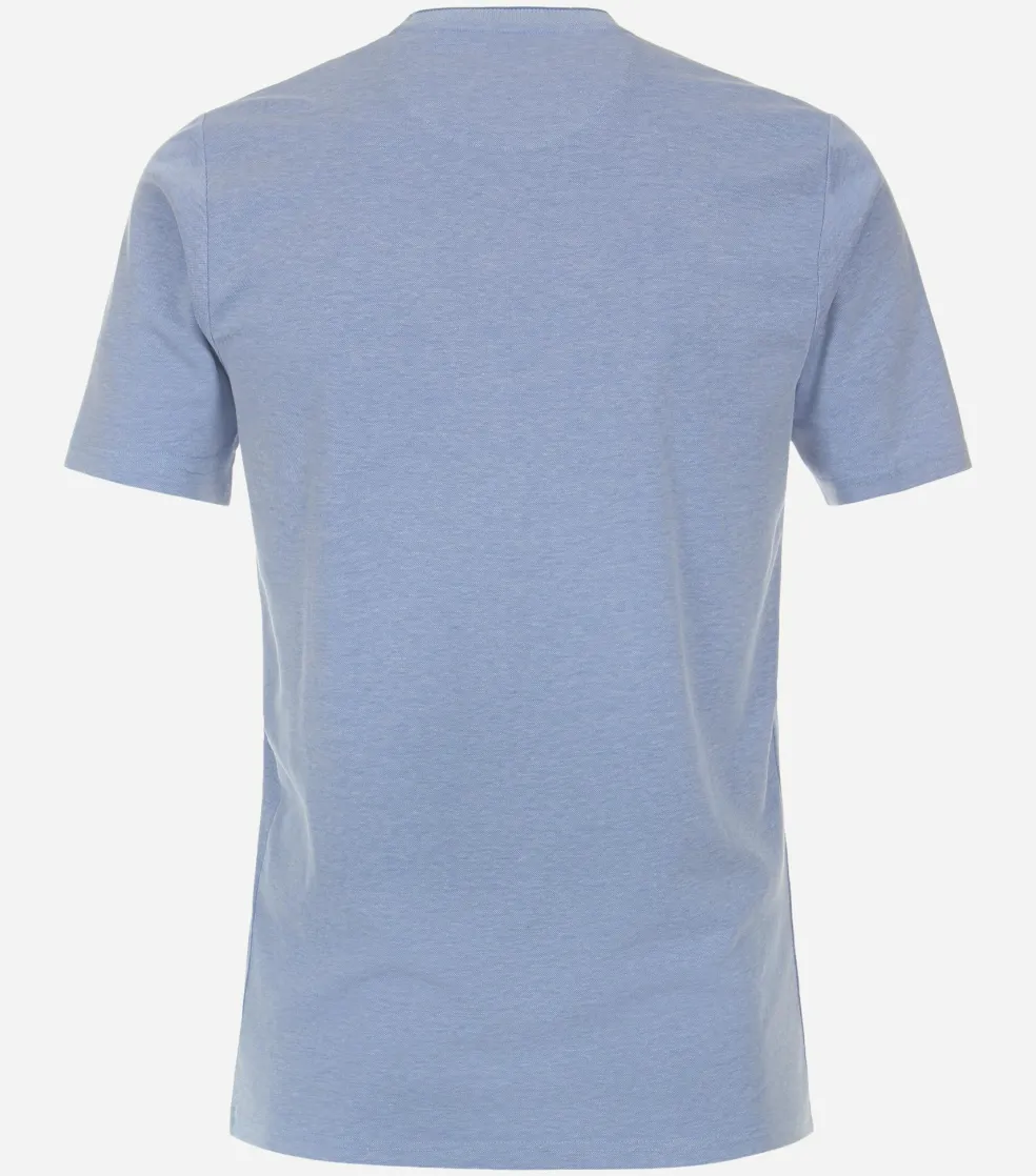 Redmond regular fit T-shirt, korte mouw O-hals, blauw