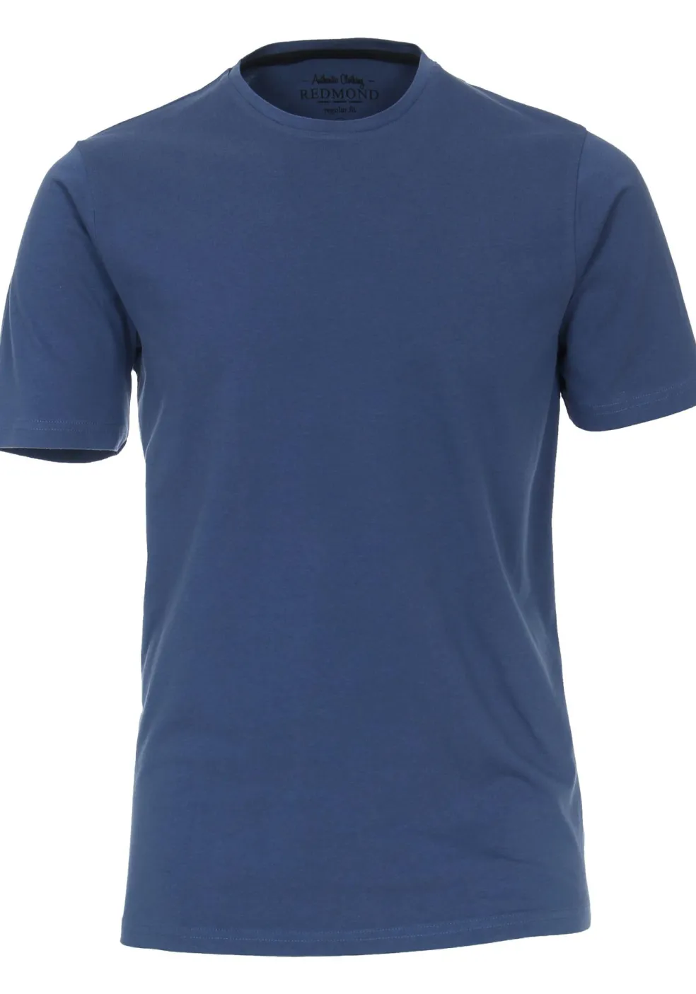 Redmond regular fit T-shirt, korte mouw O-hals, blauw